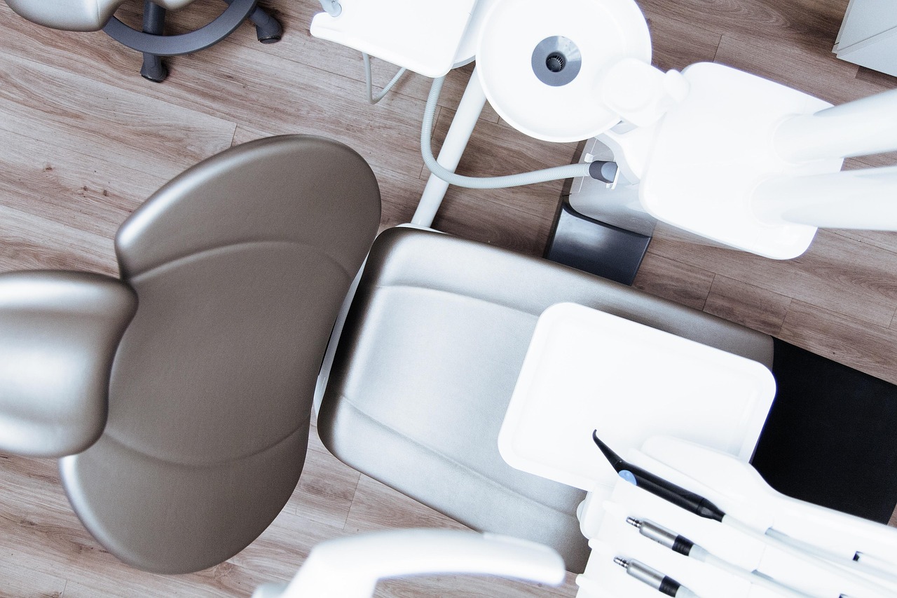 Family at dental office