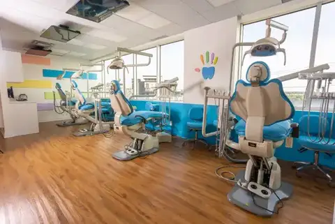HiFive Kids Dental office with colorful pediatric dental chairs